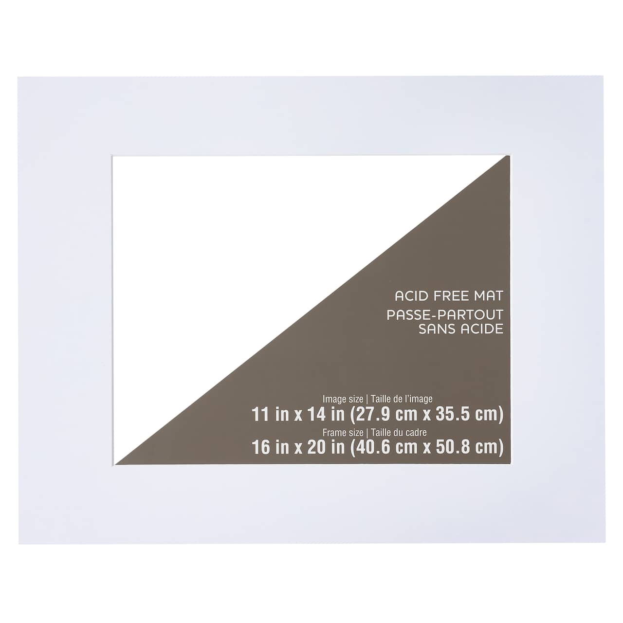 16" x 20" Mat By Studio Décor®, 11" x 14" Opening